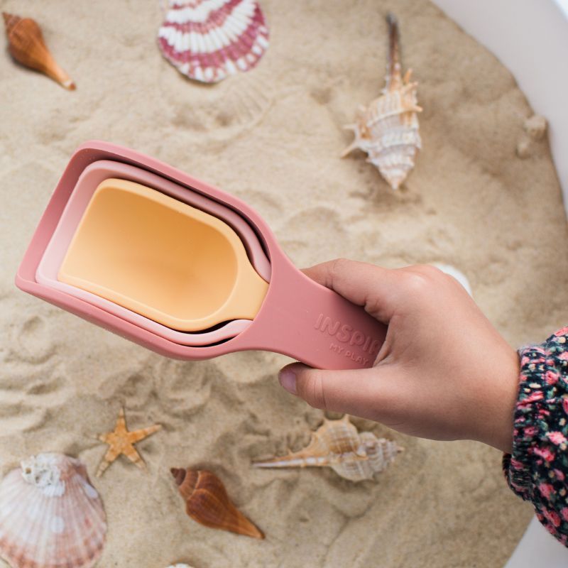 Inspire My Play Nesting Scoops - Coral